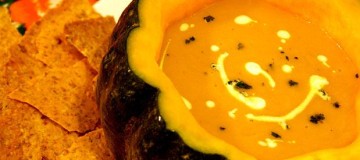 Creme de abóbora com citronela