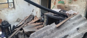 Centro espírita pega fogo e é interditado em Uberlândia