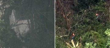 Avião cai na Serra da Cantareira na manhã desta segunda