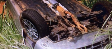 Motorista morre ao capotar carro na BR-050, em Uberlândia