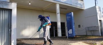 Ação de higienização continua em pontos estratégicos de Uberlândia
