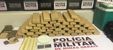 Dupla é presa com quase 40 kg de maconha no Assentamento Maná