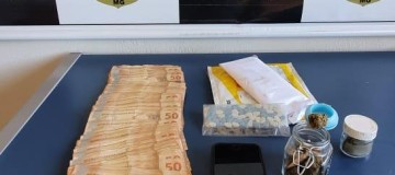 Homem é preso com drogas sintéticas e mais de R$7 mil em dinheiro