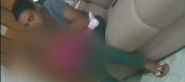 Adolescente é flagrada espancando filha de 7 meses