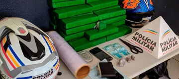 Dupla é presa com 35KG de maconha na BR-365