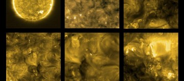 Nasa e Esa divulgam imagens do Sol obtidas pela Solar Orbiter
