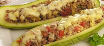 RECEITA DE ABOBRINHA RECHEADA
