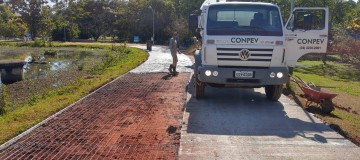Obras de revitalização do Parque Rio Uberabinha atingem fase final