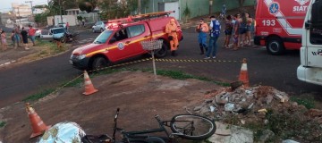 Mulher morre após bicicleta perder freio e bater em muro em Uberlândia