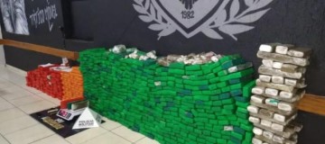 PM apreende mais de 200 barras de maconha em Uberlândia