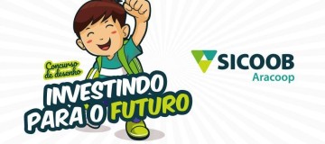 Sicoob Aracoop realiza concurso de desenho para crianças