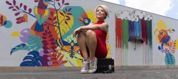 Muro artístico e interativo é aberto para visitas em Uberlândia