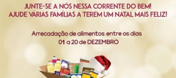 Uniodonto Uberlândia arrecada alimentos para Natal Solidário