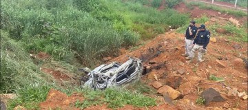 Homem morre carbonizado em acidente na BR-365 em Uberlândia