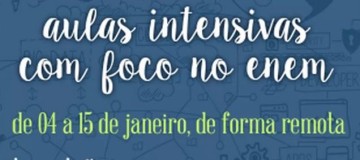 UFU faz intensivão online gratuito para quem vai fazer o Enem