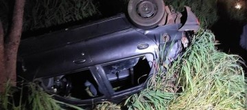 Passageiras são arremessadas em acidente na MGC-497 em Uberlândia
