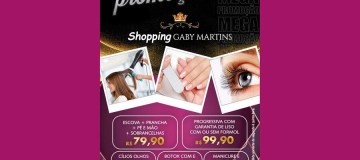 MEGA PROMOÇÃO  SHOPPING GABY MARTINS  - O Shopping da Mulher Poderosa!