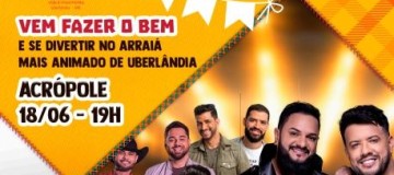 Diego e Victor Hugo é atração no 16º Arraial Solidário da AACD Uberlândia