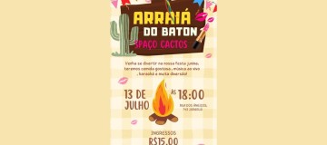 Arraiá do batom - Projeto Ellas