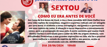 JORNAL APAMEC CULTURA - Como eu era antes de você