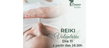 Reiki voluntário - Estética bem estar