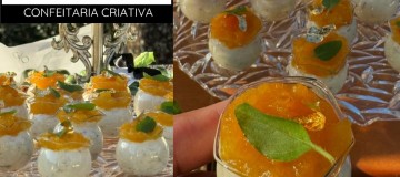 Verrines de Cocada Cremosa por Gabriel Oliveira por Confeitaria Criativa