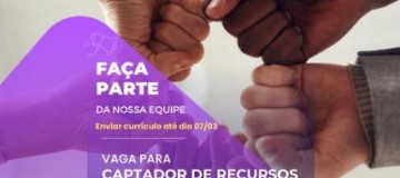 Pontes de Amor oferece vaga de emprego para Captador de Recursos