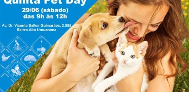 Quinta Pet Day é neste sábado (29) em Uberlândia