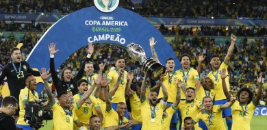 Brasil vence o Peru e é campeão da Copa América