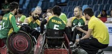 Brasil sonha com ouro e vaga a Tóquio no rúgby em cadeira de rodas
