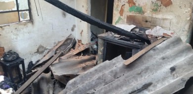 Centro espírita pega fogo e é interditado em Uberlândia