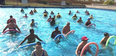Futel inicia natação e hidroginástica na piscina do Parque do Sabiá