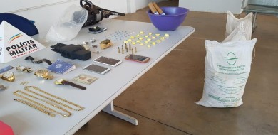 Quadrilha é presa por tráfico, roubo e receptação no bairro Tocantins