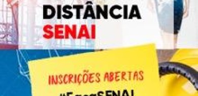Últimos dias de inscrição para os cursos Técnicos EAD/SENAI