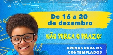 Matrículas para escolas municipais começam na próxima semana