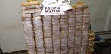 Pai e filha são detidos com mais de 160KG de crack em Uberaba