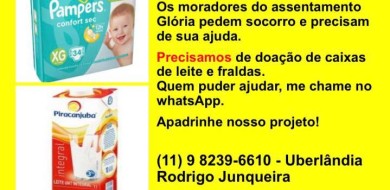 CAMPANHA ASSENTAMENTO - SOS GLÓRIA