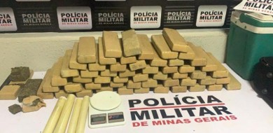 Dupla é presa com quase 40 kg de maconha no Assentamento Maná