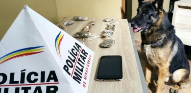 Um jovem e dois adolescentes são detidos com drogas em Araxá