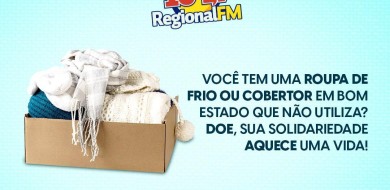 SUA SOLIDARIEDADE AQUECE UMA VIDA!