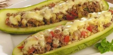 RECEITA DE ABOBRINHA RECHEADA