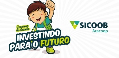 Sicoob Aracoop realiza concurso de desenho para crianças