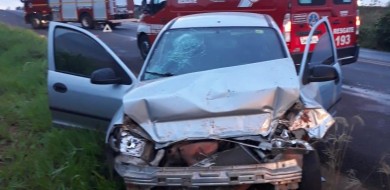 Acidente na BR-452 deixa feridos em Uberlândia