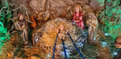 Presépio de Natal é montado no Centro Municipal de Cultura em Uberlândia