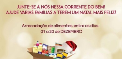 Uniodonto Uberlândia arrecada alimentos para Natal Solidário