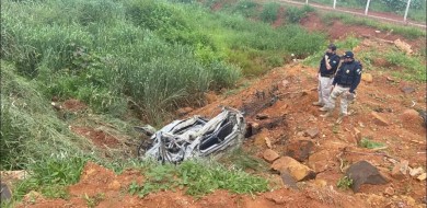 Homem morre carbonizado em acidente na BR-365 em Uberlândia