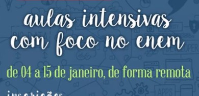 UFU faz intensivão online gratuito para quem vai fazer o Enem