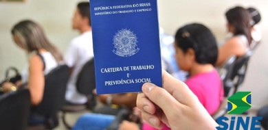 NOVAS VAGAS DE EMPREGO - SINE