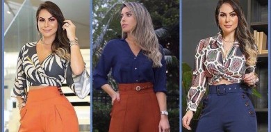 MONTE  LOOKS PARA A SEMANA DE TRABALHO. INOVE!