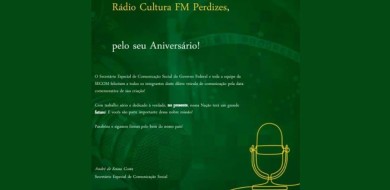 ANIVERSÁRIO RÁDIO CULTURA FM PERDIZES